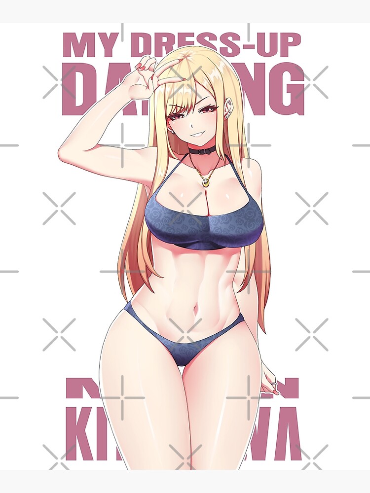 Póster MY DRESS UP DARLING Nuevo bikini de Marin Kitagawa de SAHDBB Redbubble