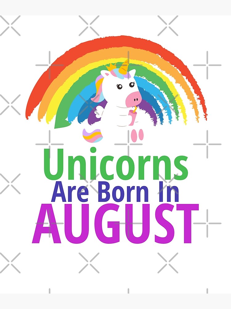 L Mina Fotogr Fica Agosto Cumplea Os Los Unicornios Nacen En Agosto