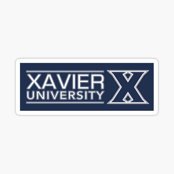 Xavier University Sticker By KyleScharf Redbubble