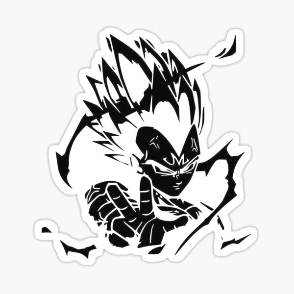 Majin Vegeta Sticker For Sale By Famous Shop Redbubble