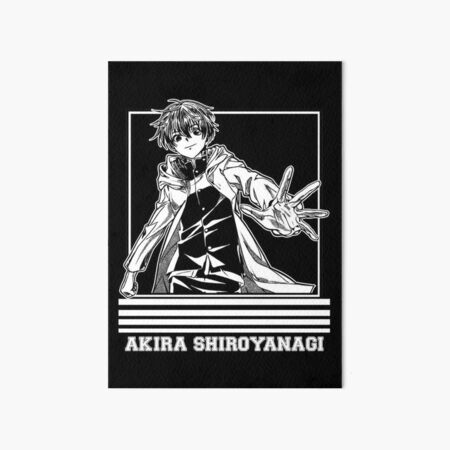 Akira Shiroyanagi Manga Vers Art Board Print By Shantaerenee Redbubble