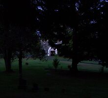 cemetary at night by michael griffith