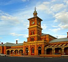 Albury Railway Station by Darren Stones