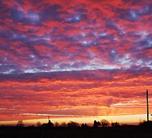 Hallow sunrise by David Benton