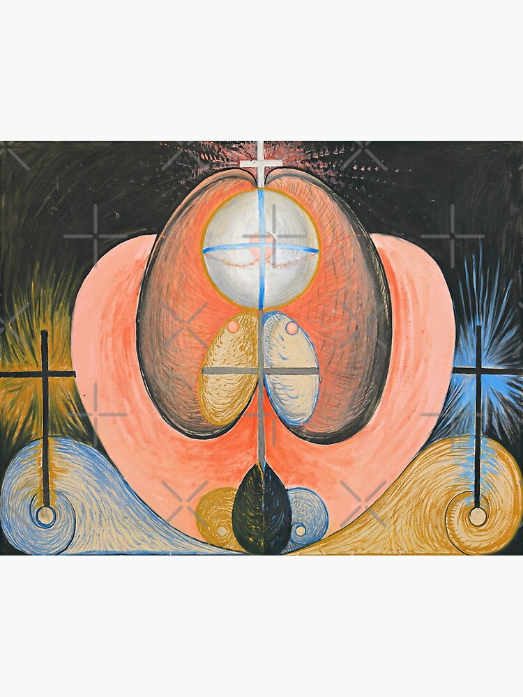 P Ster Hilma Af Klint La Evoluci N No De Kinsley Redbubble