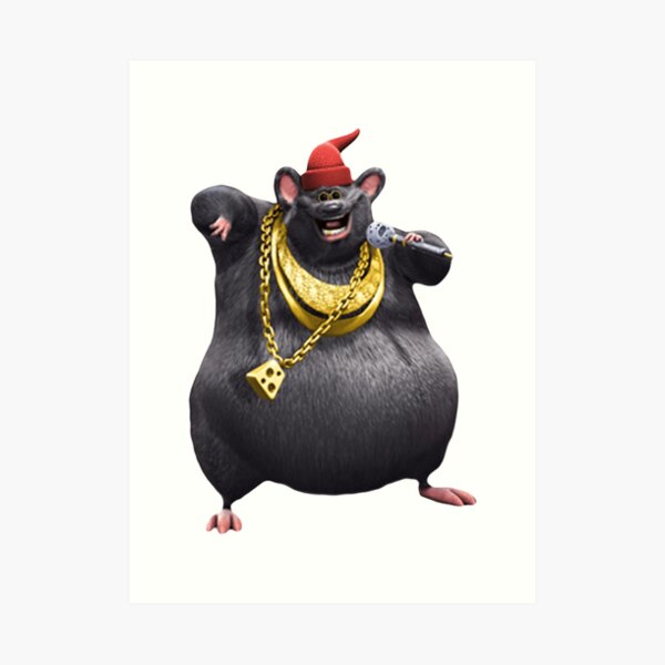 Biggie Cheese Mr Boombastic Sticker Art Print For Sale By