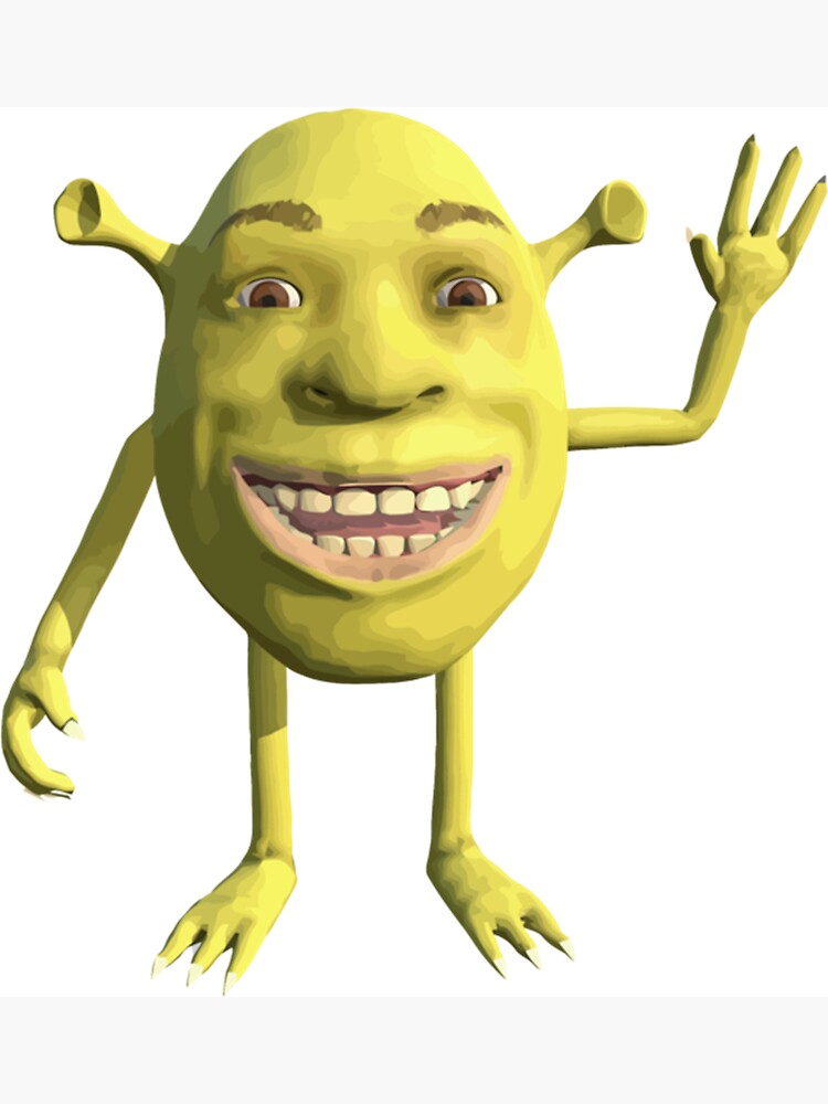 Sexy Shrek Shrek Meme Face Shrek Wazowski Magnet By Ooskiedesign