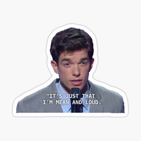 John Mulaney Sticker For Sale By Charlianna Redbubble