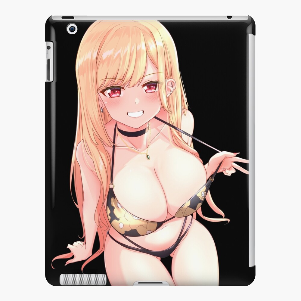 Sexy Kitagawa Marin Bikini My Dress Up Darling Doll Smile IPad Case