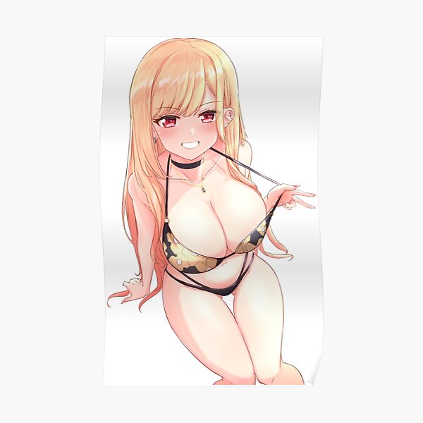 Sexy Kitagawa Marin Bikini My Dress Up Darling Doll Smile Poster