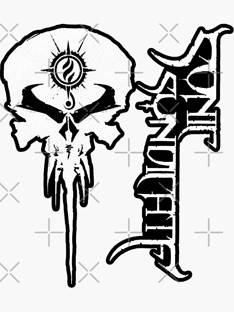 Swedish Headbanger Style Sticker For Sale By WattsHarrison Redbubble