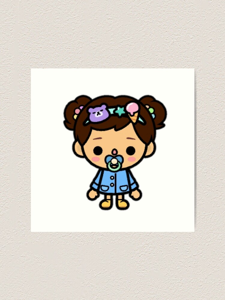 Toca Life Box Toca Boca Cute Art Print For Sale By Art Art