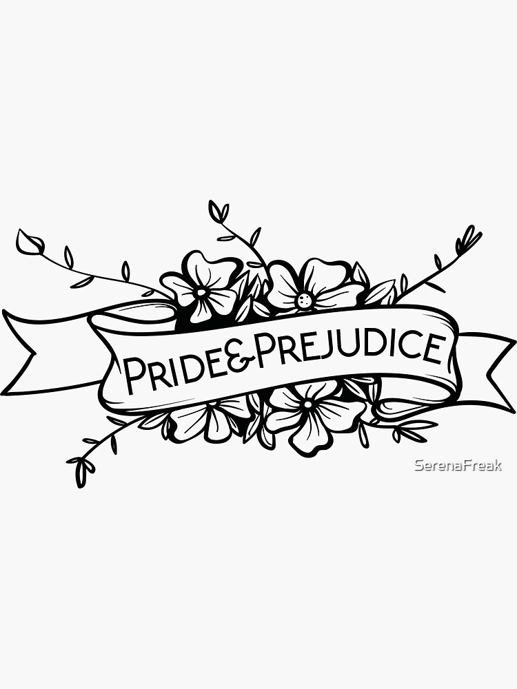 Pride And Prejudice Jane Austen Sticker For Sale By Serenafreak