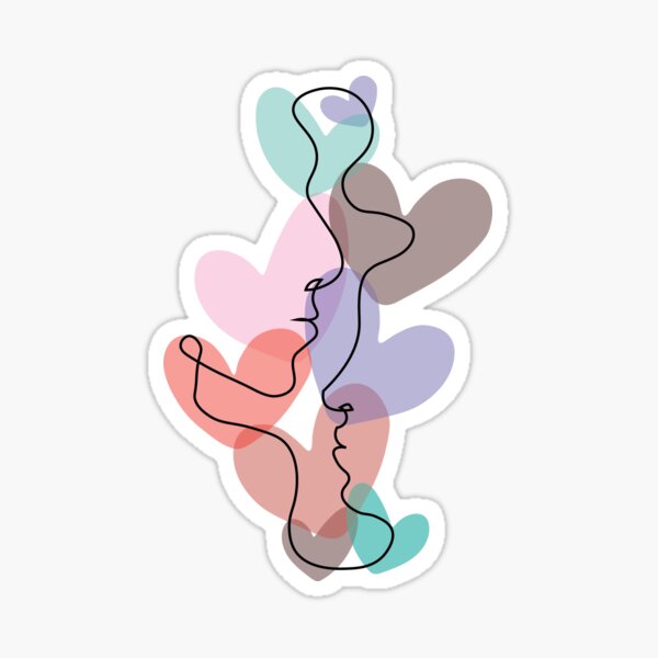 Soulmate Sticker For Sale By Parkbyanna Redbubble