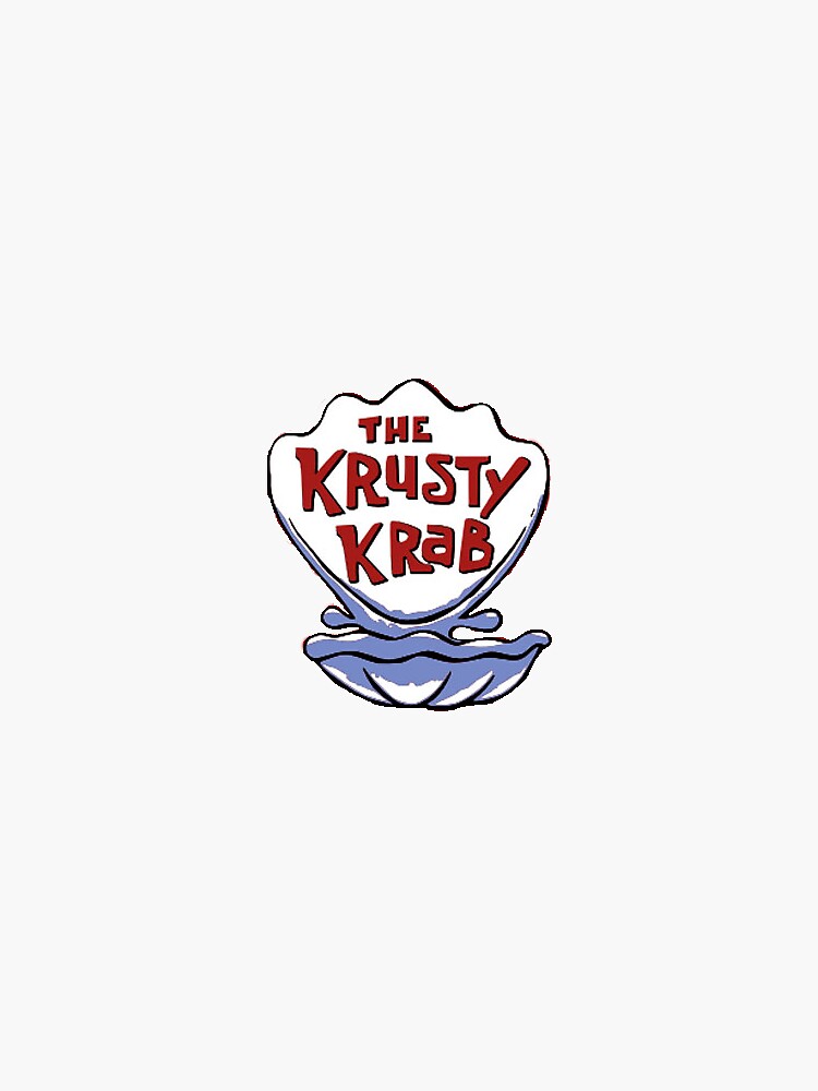 Krusty Krab Sticker For Sale By Ksell Redbubble