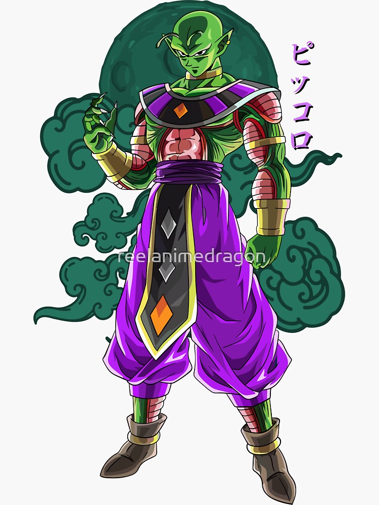 Piccolo God Of Destruction Dragon Ball Sticker By Reelanimedragon