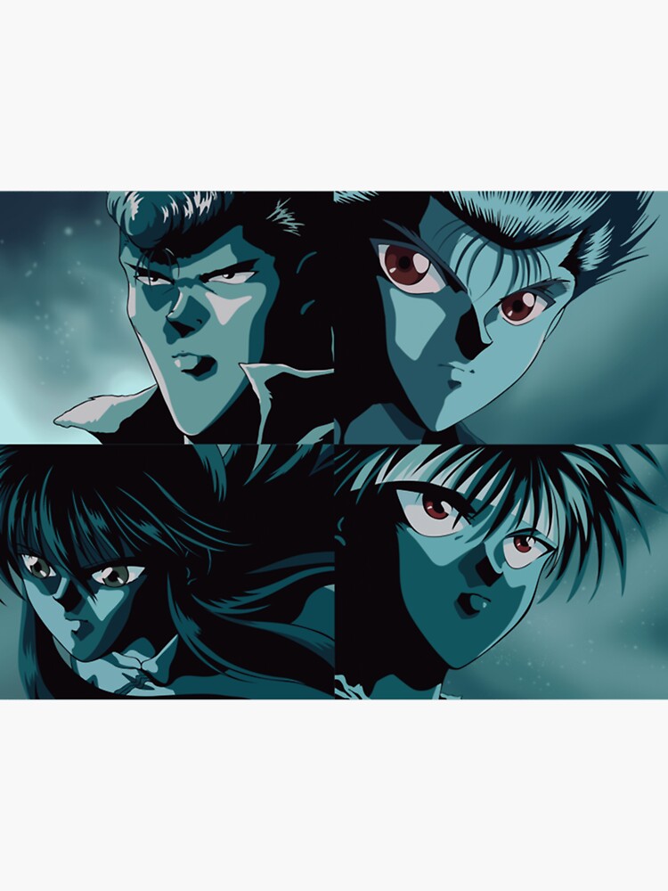 Yu Yu Hakusho Unbalanced Kiss Classic Sticker By Wintlewfpopk