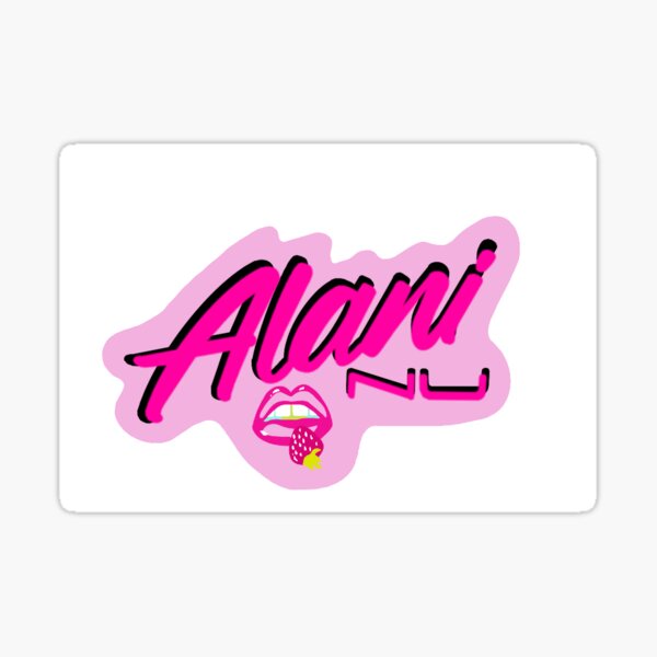 Alani Nu Energy Sticker For Sale By Chloegantz1 Redbubble