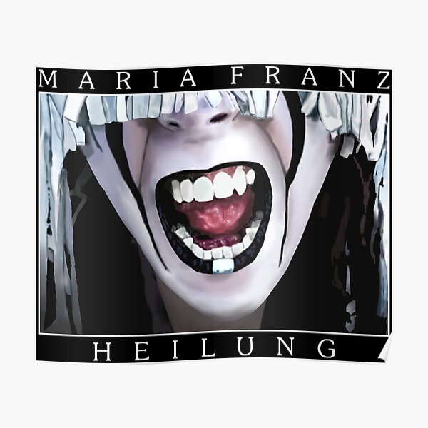 Maria Franz Heilung Poster By Josephfunk Redbubble