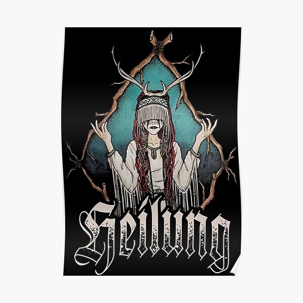 MARIA FRANZ HEILUNG Poster For Sale By JosephFunk Redbubble