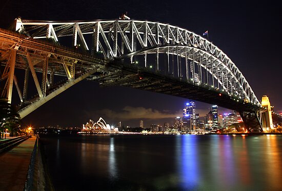 Sydney Harbour Bridge at Night