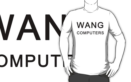 wang computers shirt