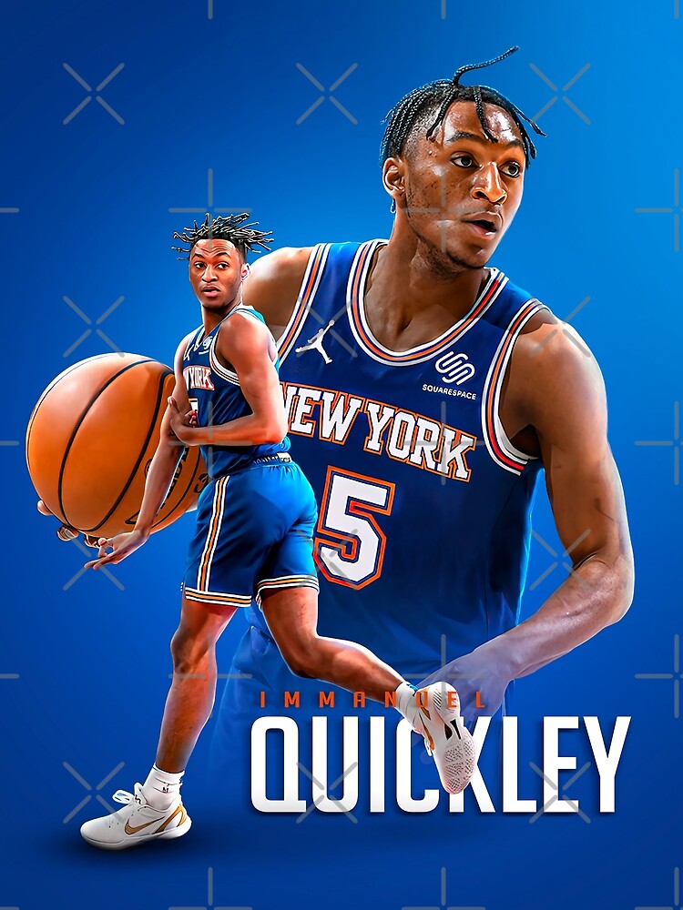 Immanuel Quickley Basketball Poster By Sandylawalsl Redbubble