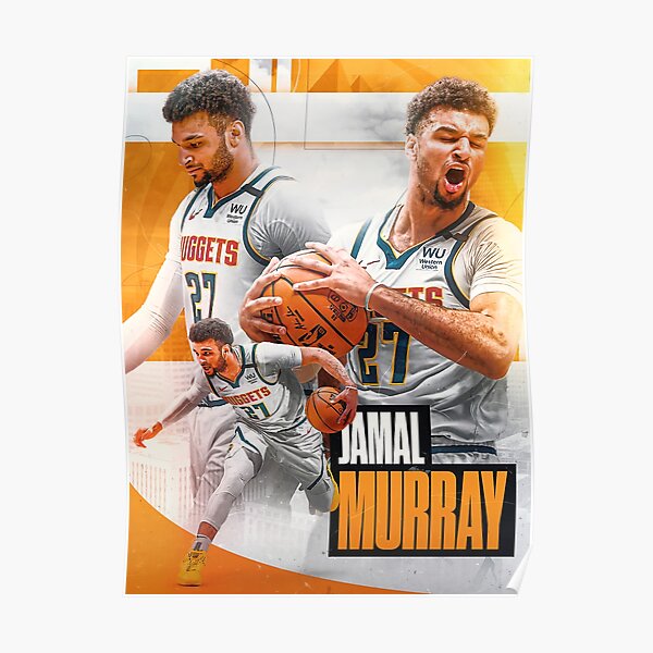 Jamal Murray Basketball Poster By Sandylawalsl Redbubble