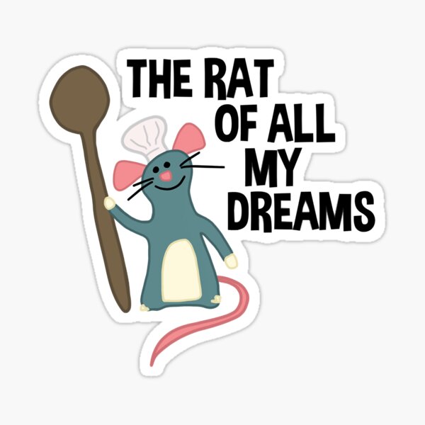 Extremely Sensitive Sense Of Smell Yummy Remy The Ratatouille Gift