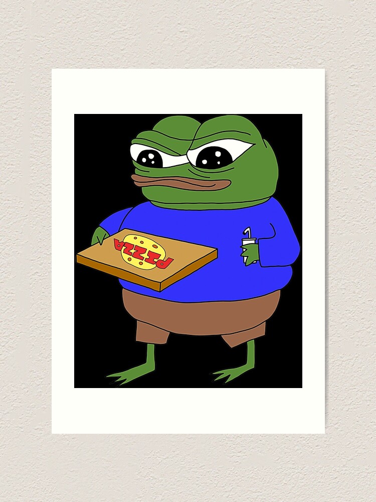 Pepe Memee Pepe Meme Art Print For Sale By Enriffeyoi Redbubble