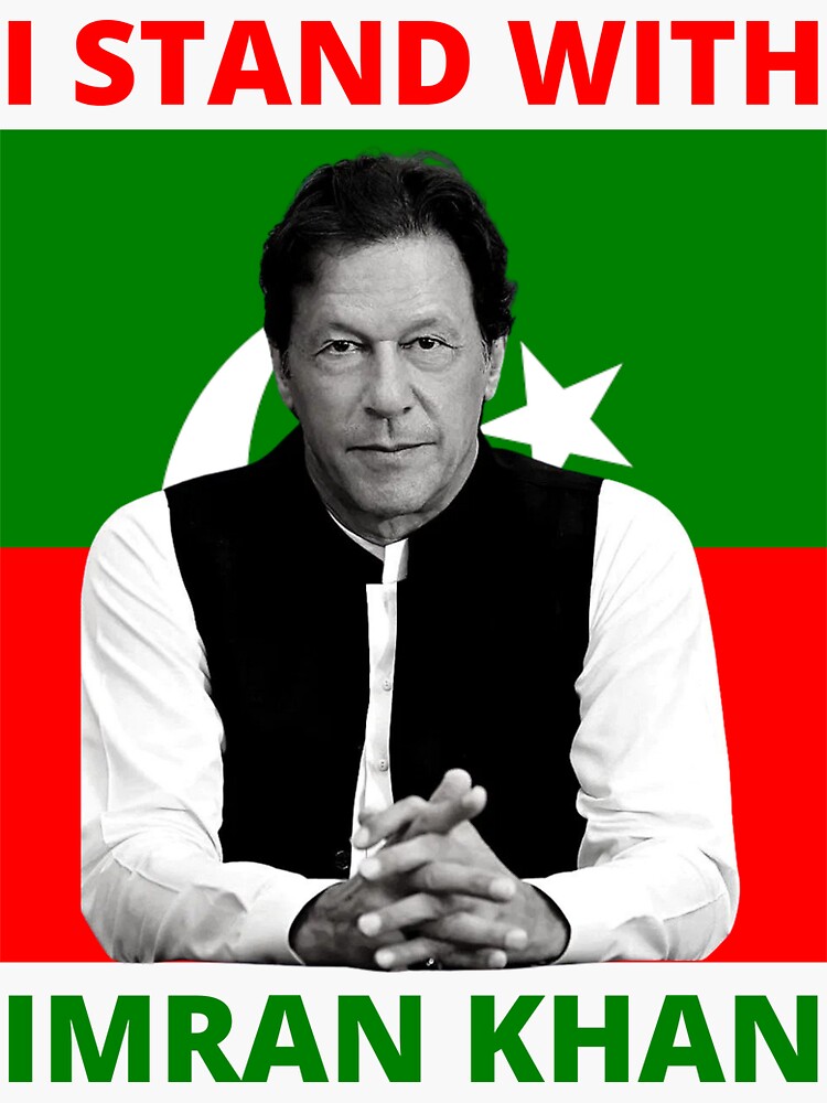 Imran Khan Pti Party Pakistan Support Freedom I Stand With Imran