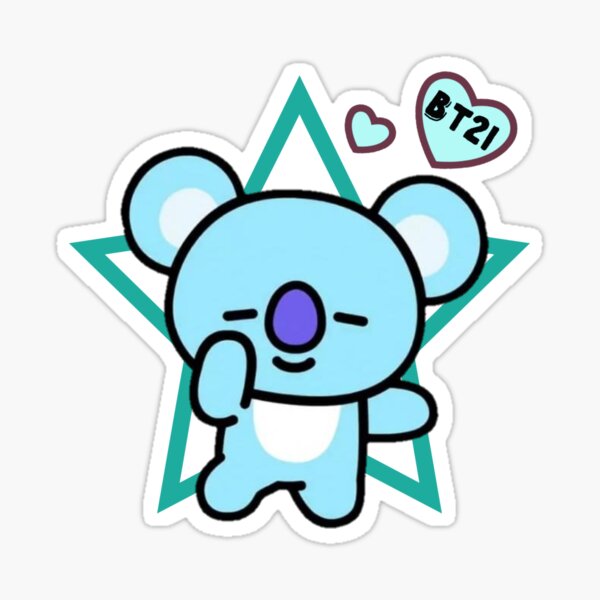 Bt Baby Koya Sticker By Theclassic Redbubble