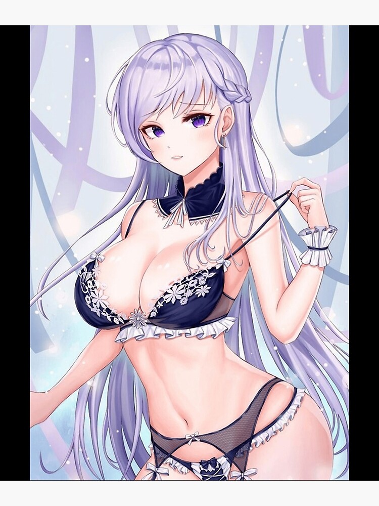 Ecchi Sexy Lingerie Anime Girl Oppai Classic Photographic Print For