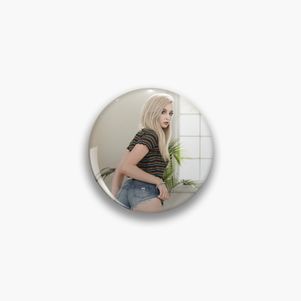 Lexi Lore Posing From Behind Pin For Sale By Erotaza Redbubble