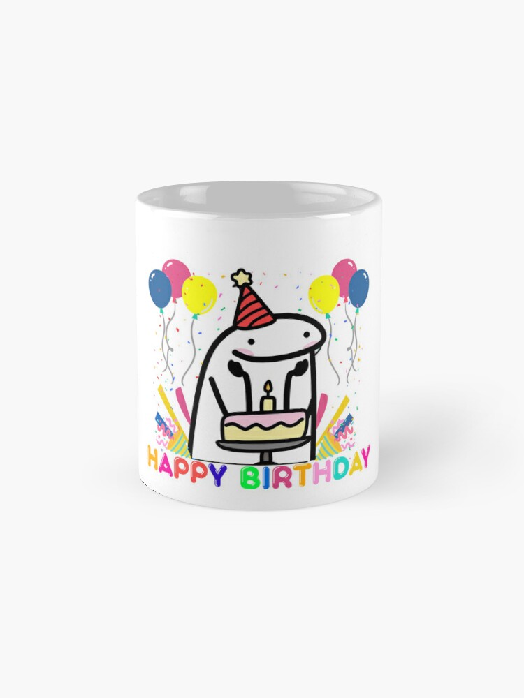 Flork Happy Birthday Flork Coffee Mug For Sale By Utopiaxd Redbubble