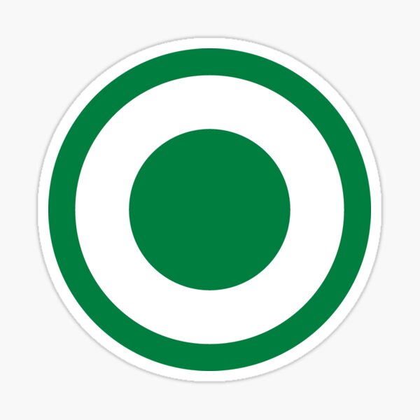 Saudi Retro Mod Roundel Sticker By Modsupporters Redbubble