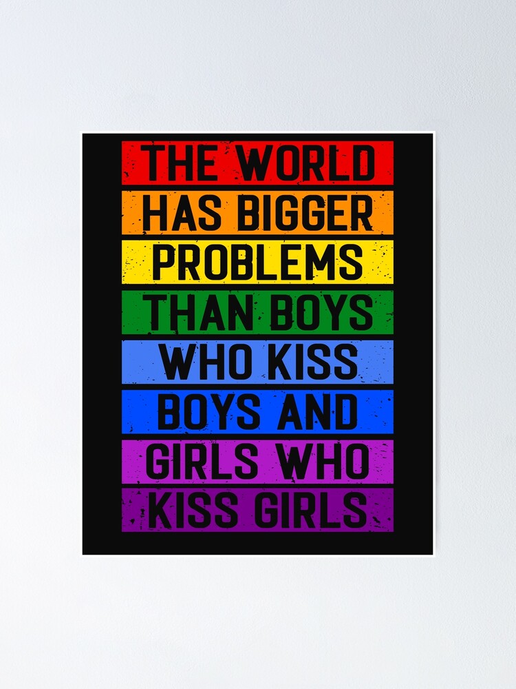 Póster Camiseta del Mes del Orgullo Gay de la comunidad LGBT del mundo