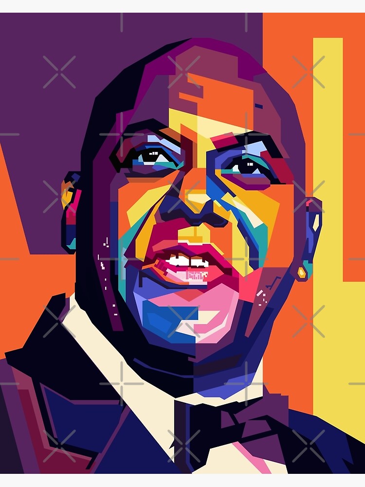 Ainsley Harriott Pop Art WPAP Poster For Sale By SWArtwork Redbubble