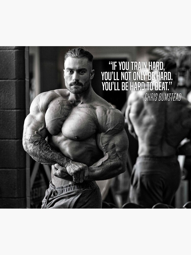 Chris Bumstead Cbum Bodybuilding Motivation Poster For Sale By