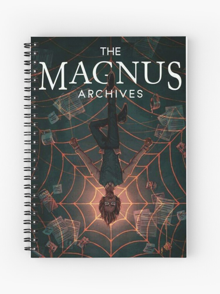 The Magnus Archives Spiral Notebook For Sale By Collinsdrawings