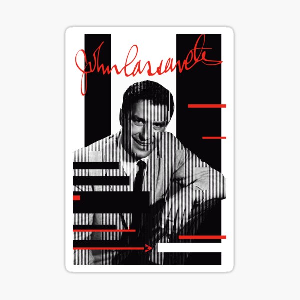 John Cassavetes Sticker For Sale By Exilekings Redbubble