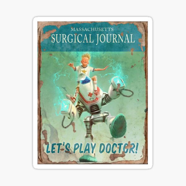 Surgical Journal Let S Play Doctor Fallout Sticker By Fallout