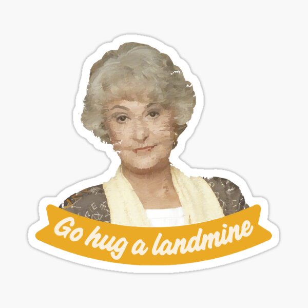 Dorothy Zbornak Sticker By Chakrjeana Redbubble