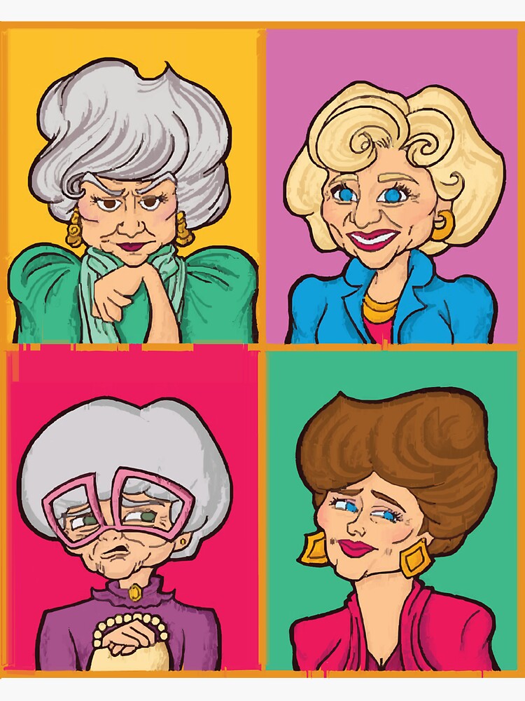 Dorothy Zbornak Sticker By Gilberttiomxzj Redbubble