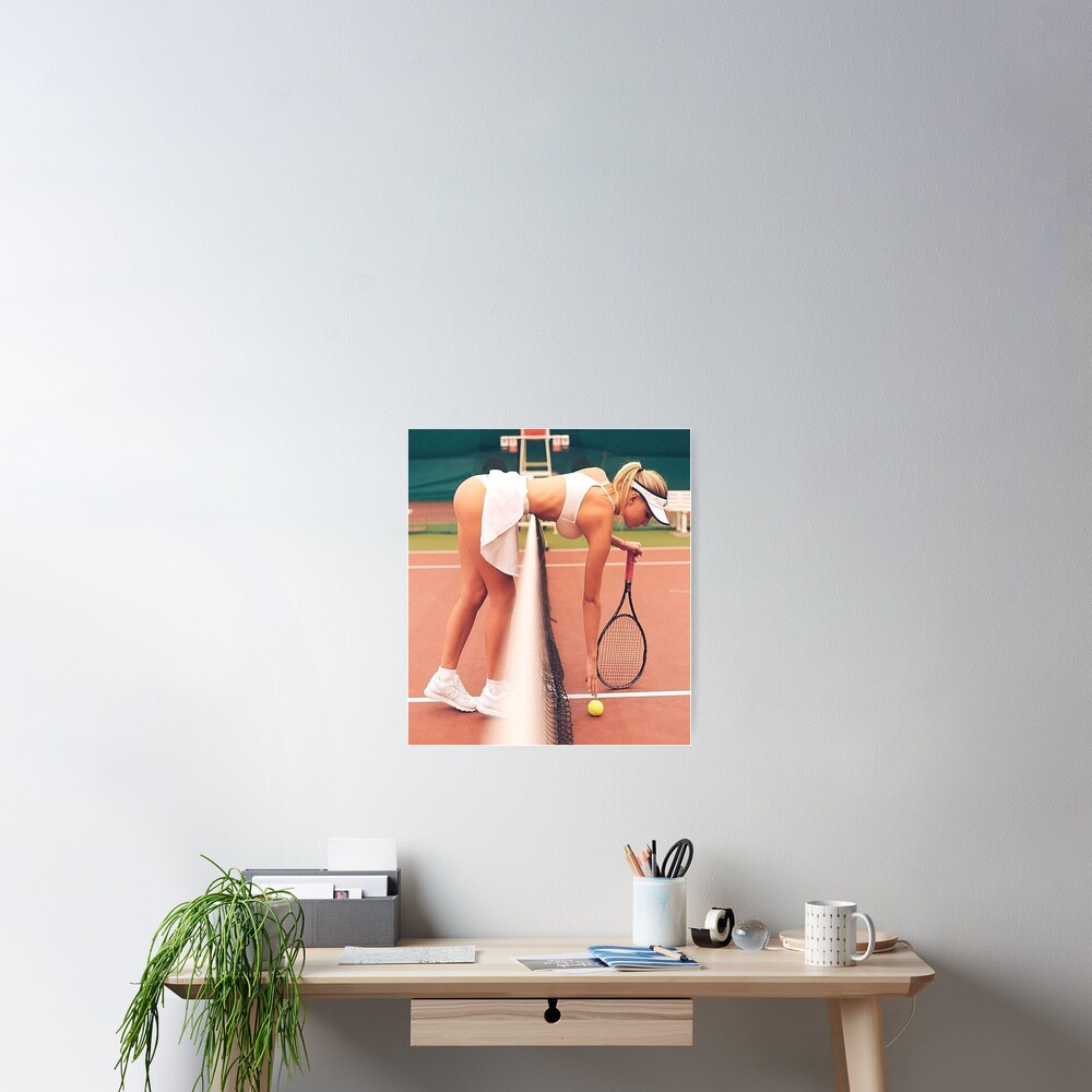 Nude Tennis Sexy Girl Poster For Sale By Jurgeena Redbubble