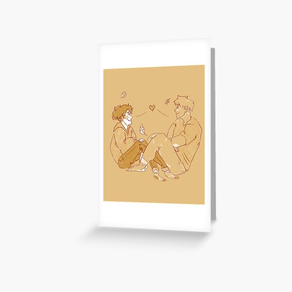 Heartstopper Greeting Card By Sikoart Redbubble