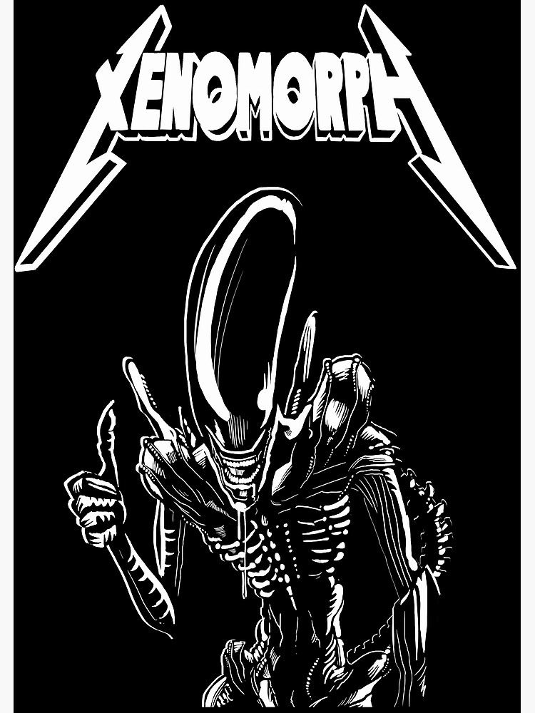 Xenomorph Poster For Sale By DugMcFug Redbubble