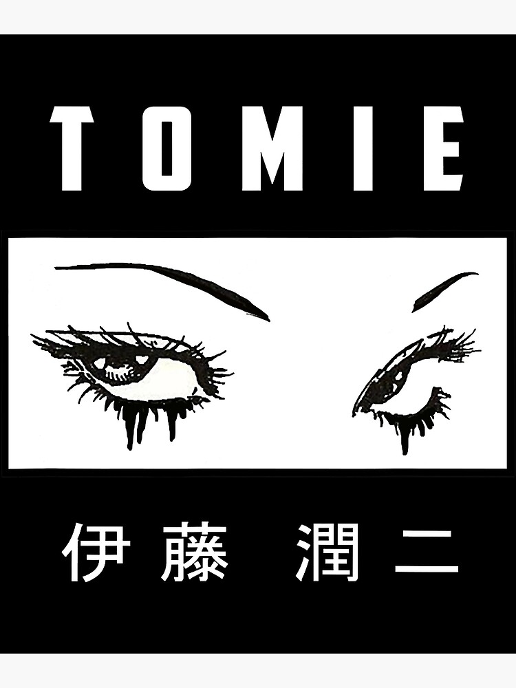 Tomie Junji Ito Collection Bleeding Eyes Poster For Sale By