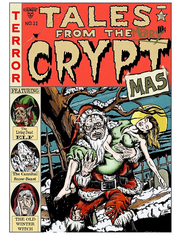 Merry Christmas Tales From The Cryptmas By ZugArt Redbubble