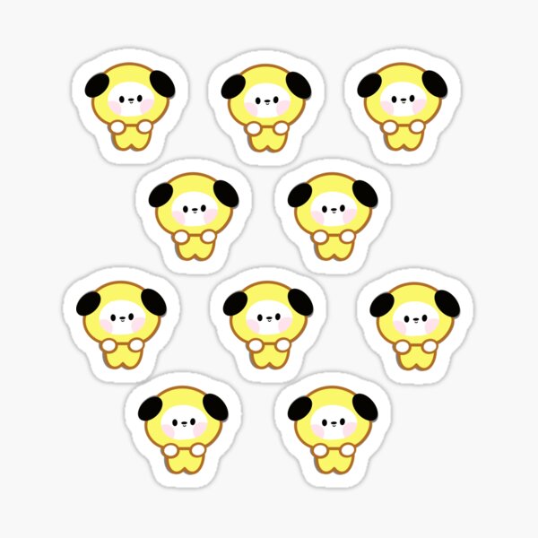 Cute And Kawaii Chibi Baby Bt Character Minini Chimmy Fa Sticker